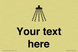 Custom information: Shower